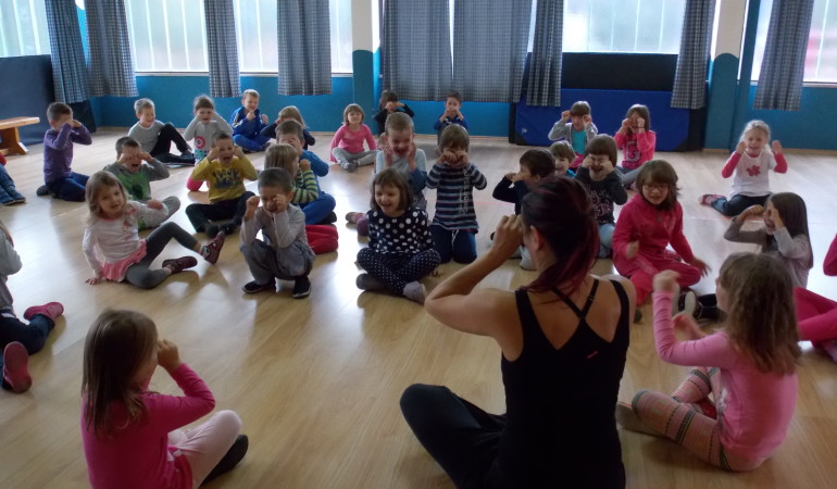 KLIKER workshops “Creative dance for young dancers” and “Creative dance for children” in Rijeka